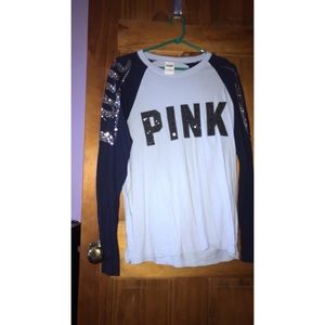 PINK long sleeve top